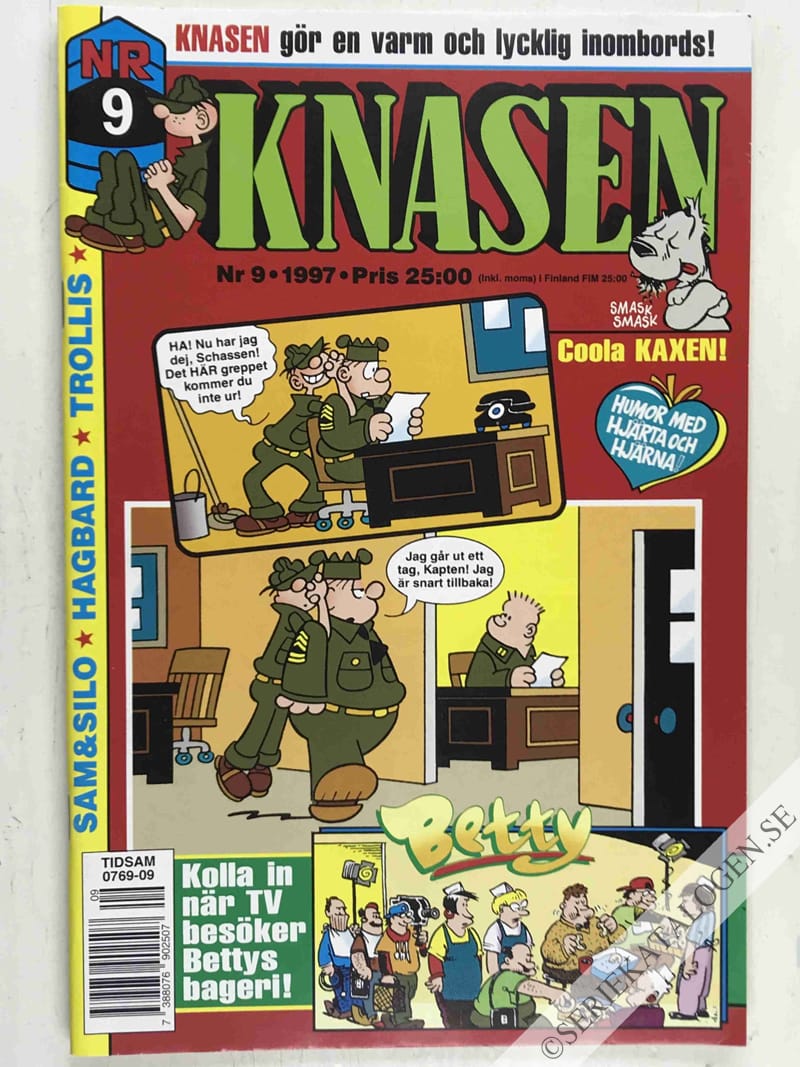Framsida på Knasen #9 (1997)
