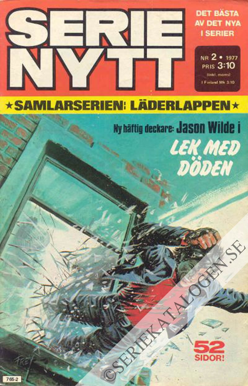Framsida på Serie-Nytt #2 (1977)