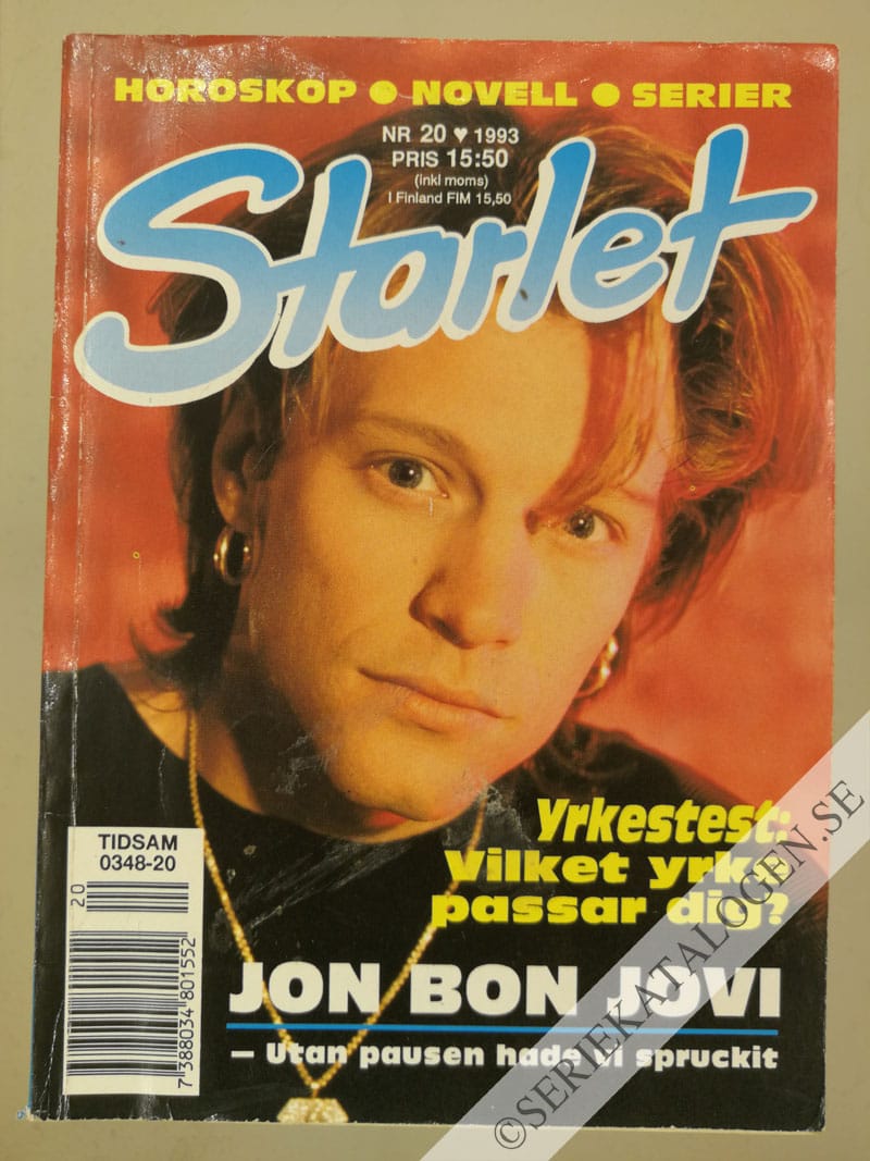 Framsida på Starlet #20 (1993)