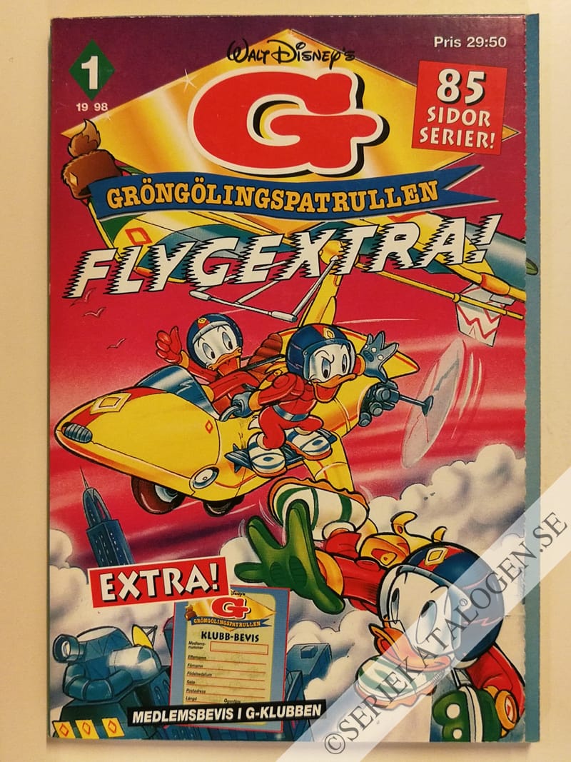 Framsida på Gröngölingspatrullen #1 (1998)