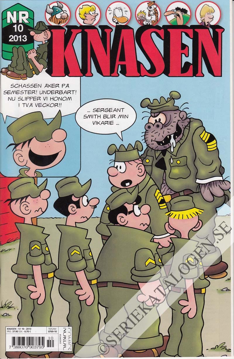 Framsida på Knasen #10 (2013)