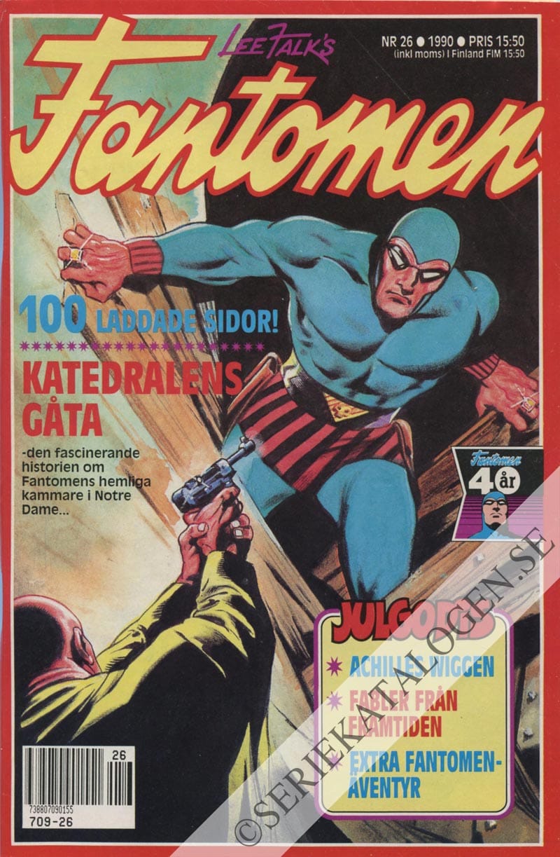 Framsida på Fantomen #26 (1990)