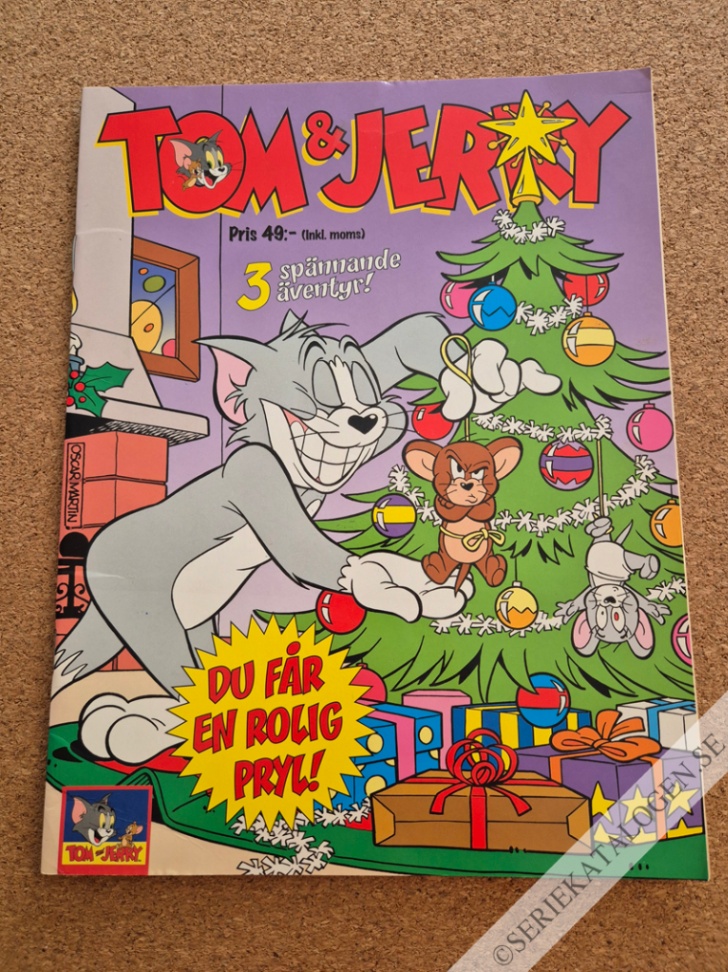 Framsida på Tom & Jerry julalbum # (2004)