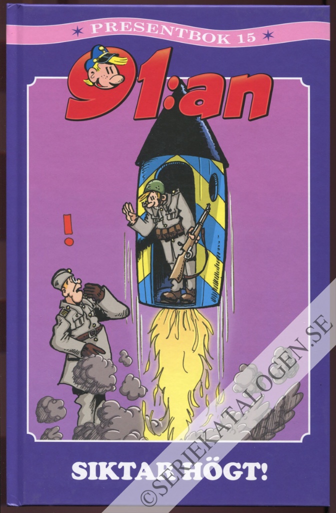 Framsida på 91:an presentbok Siktar högt! (2024)