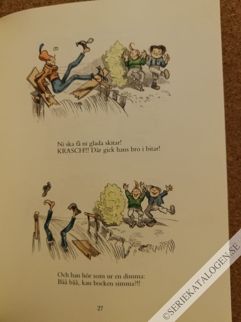 Exempel på En historia i sju pojkstreck (1988)