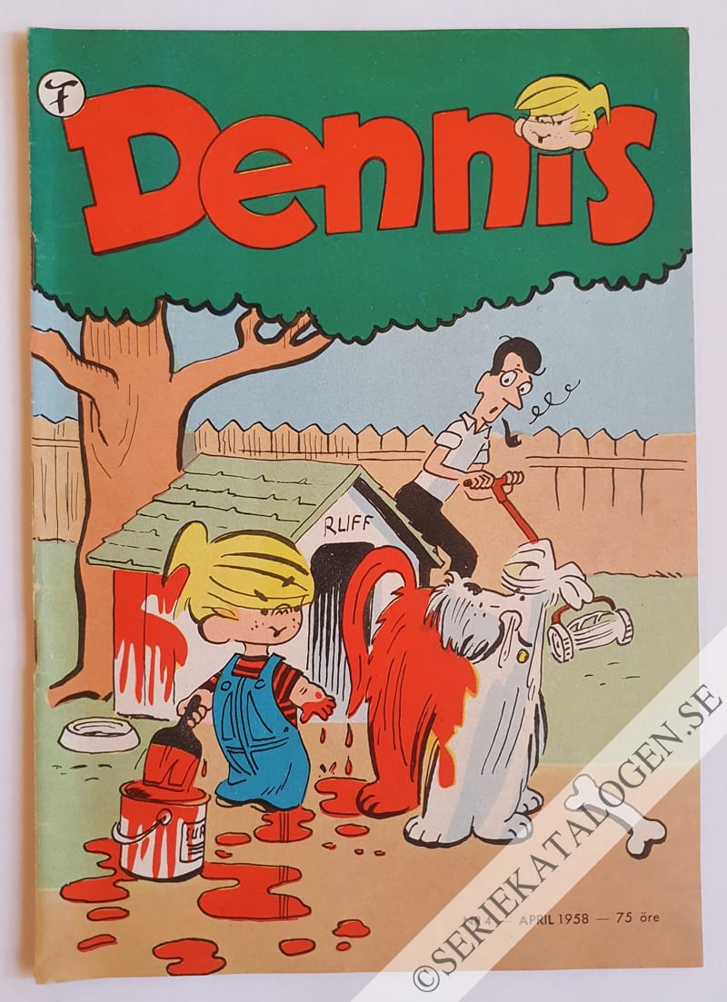 Framsida på Dennis #4 (1958)