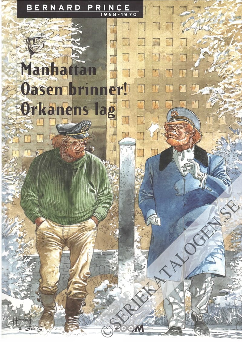 Framsida på Bernard Prince 1968-1970 (2018)