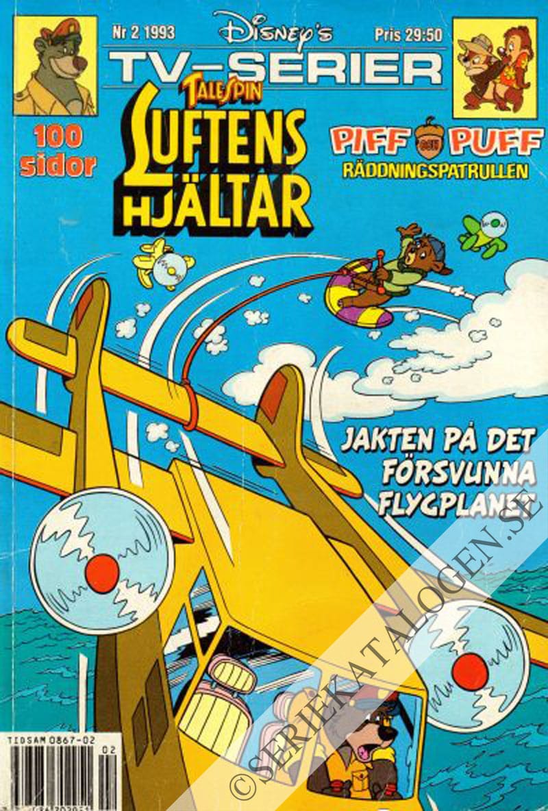 Framsida på Disney's tv-serier #2 (1993)