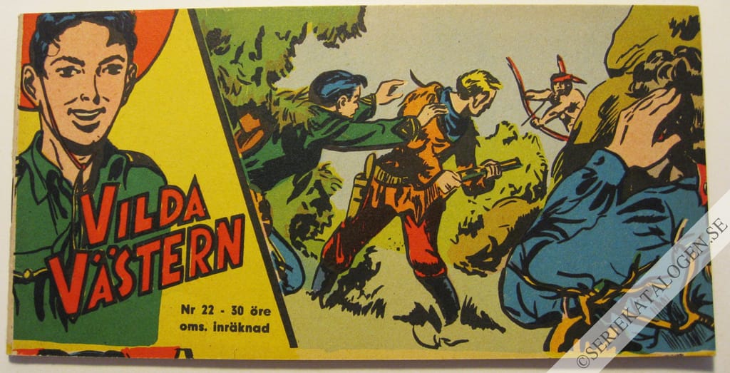 Framsida på Vilda Västern #22 (1960)