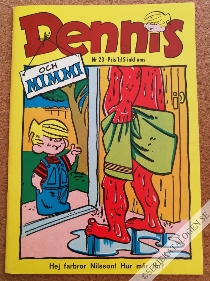 Framsida på Dennis #23 (1968)