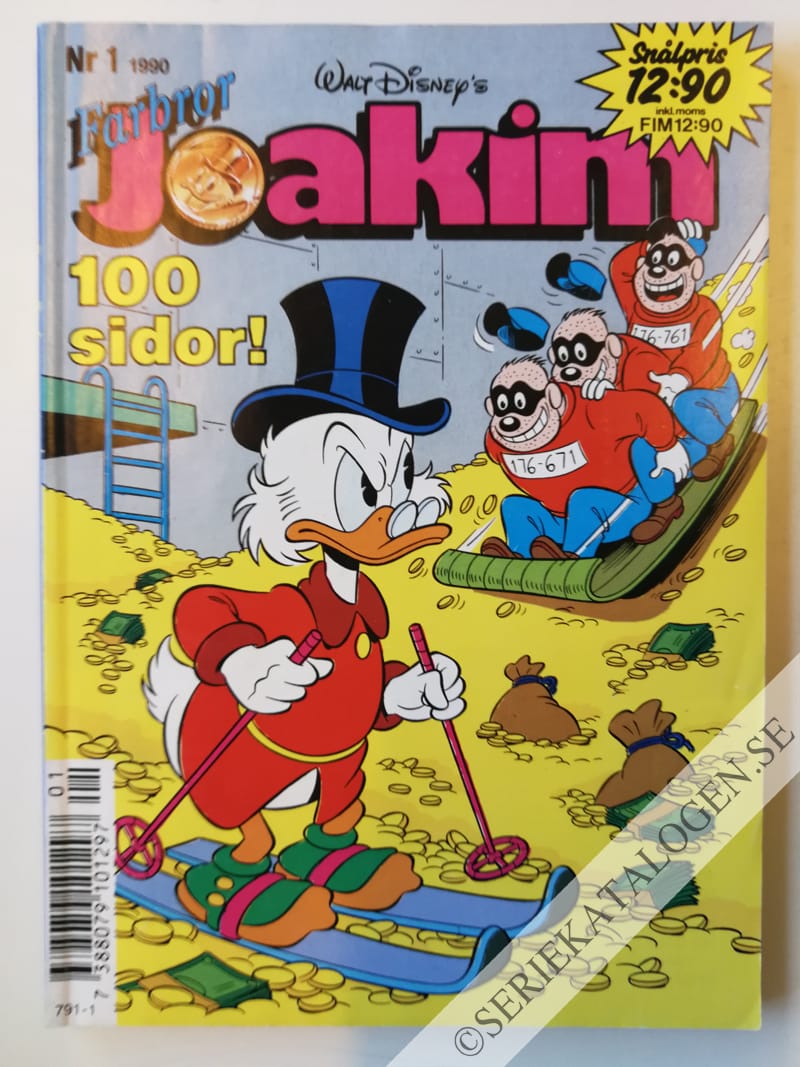 Framsida på Joakim #1 (1990)