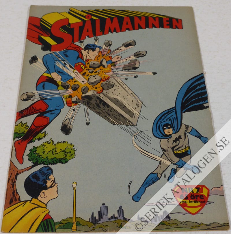 Framsida på Stålmannen #7 (1960)