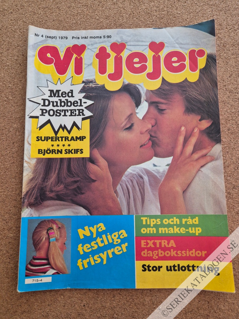 Framsida på Vi tjejer #4 (1979)