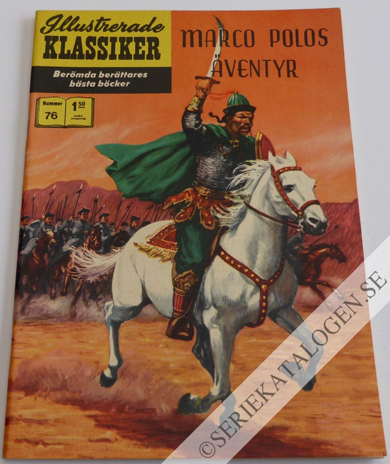 Framsida på Marco Polos äventyr (1969)