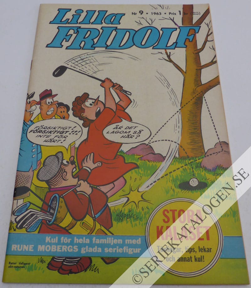 Framsida på Lilla Fridolf #9 (1963)