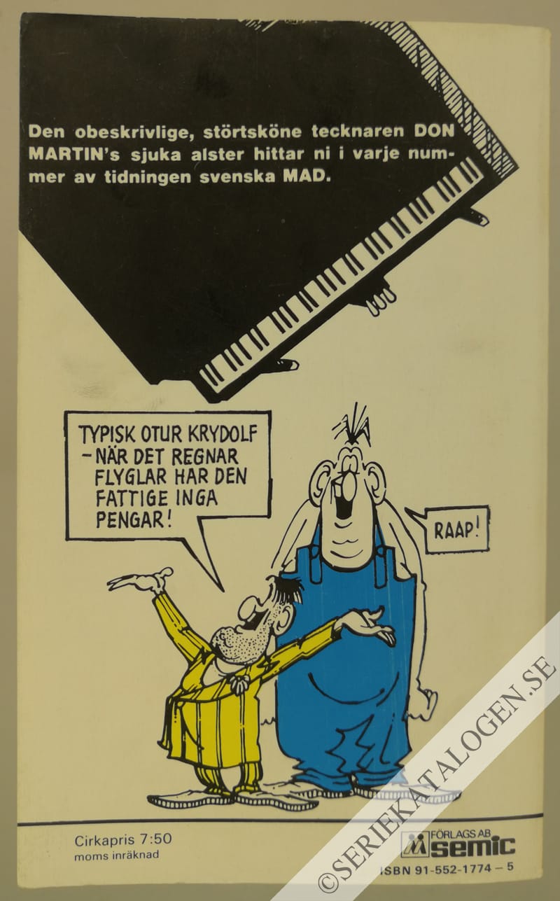 Baksida på MAD, alltså! (1977)