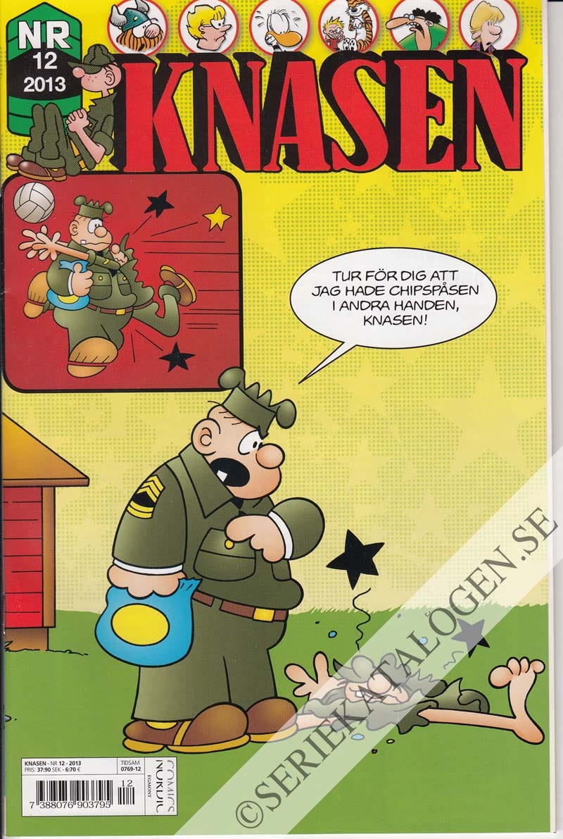 Framsida på Knasen #12 (2013)