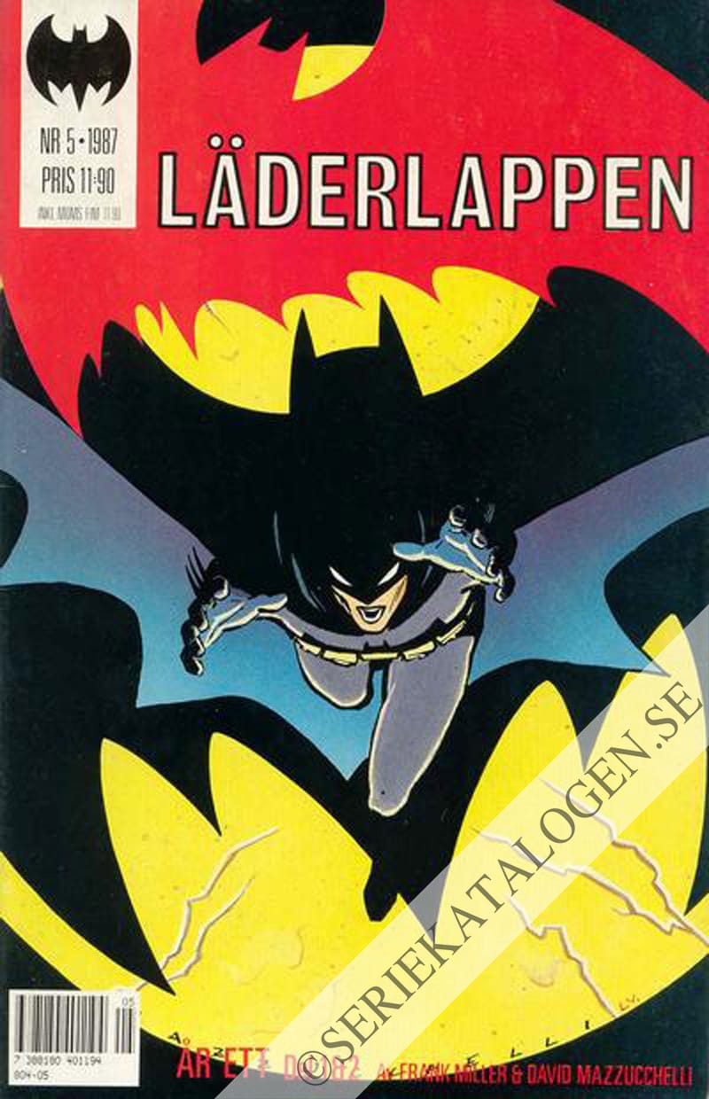 Framsida på Läderlappen År ett: del 1 & 2 (1987)