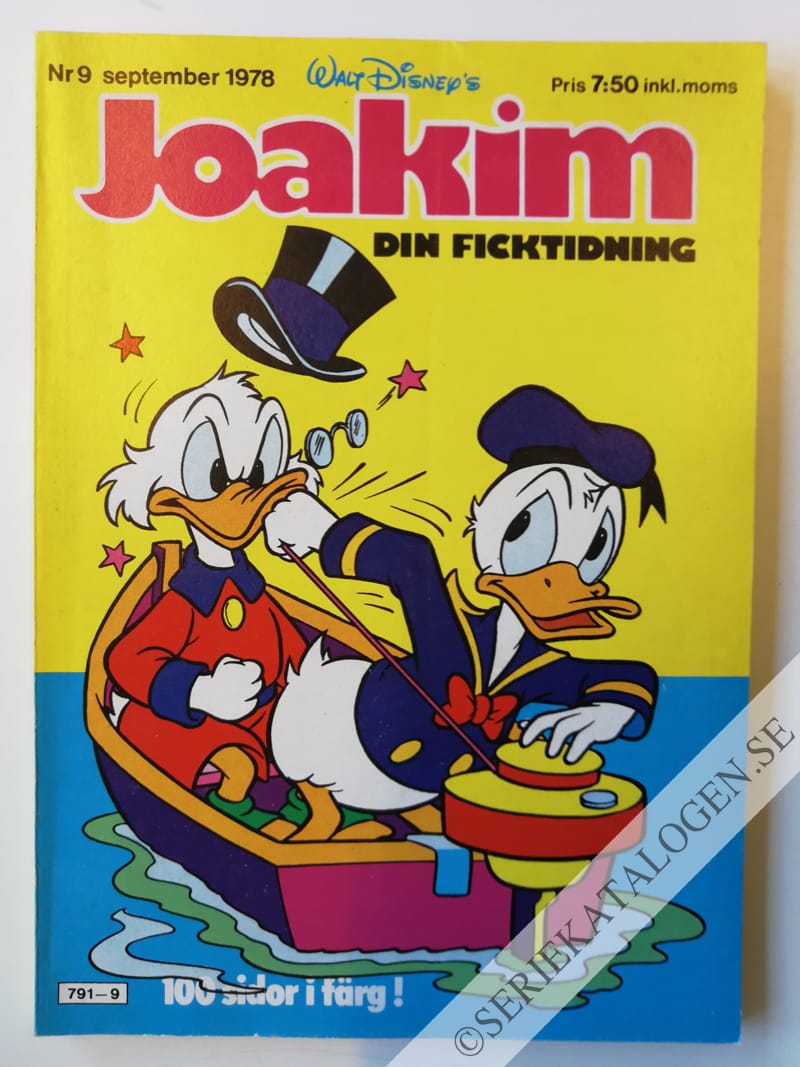 Framsida på Joakim #9 (1978)