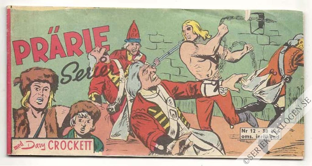 Framsida på Prärie-serier #12 (1961)