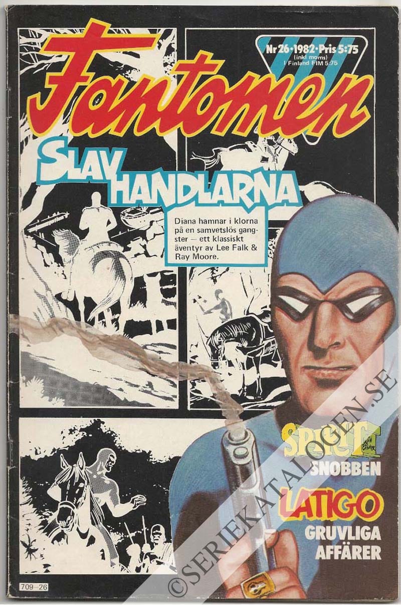 Framsida på Fantomen #26 (1982)