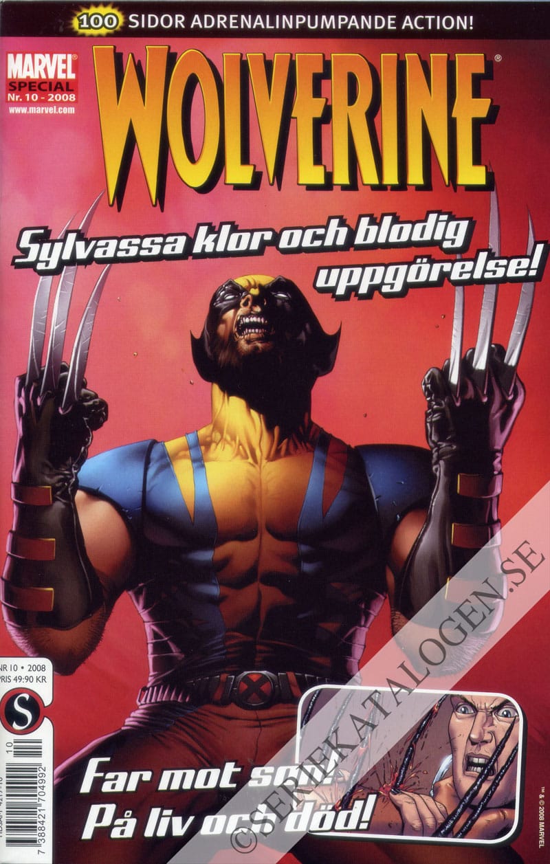 Framsida på Marvel special #10 (2008)