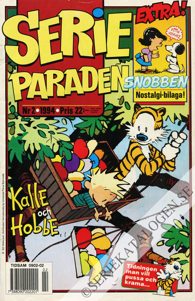 Framsida på Serie-paraden #2 (1994)