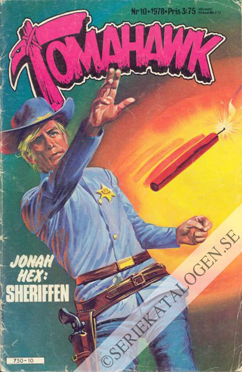 Framsida på Tomahawk #10 (1978)