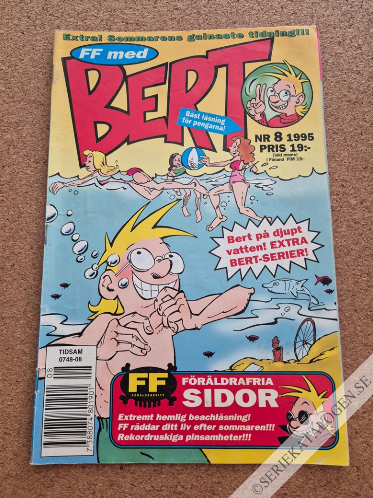 Framsida på FF med Bert #8 (1995)