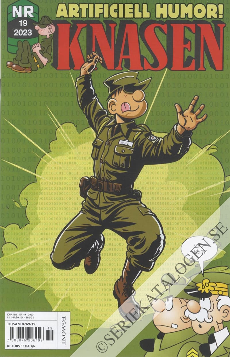 Framsida på Knasen #19 (2023)