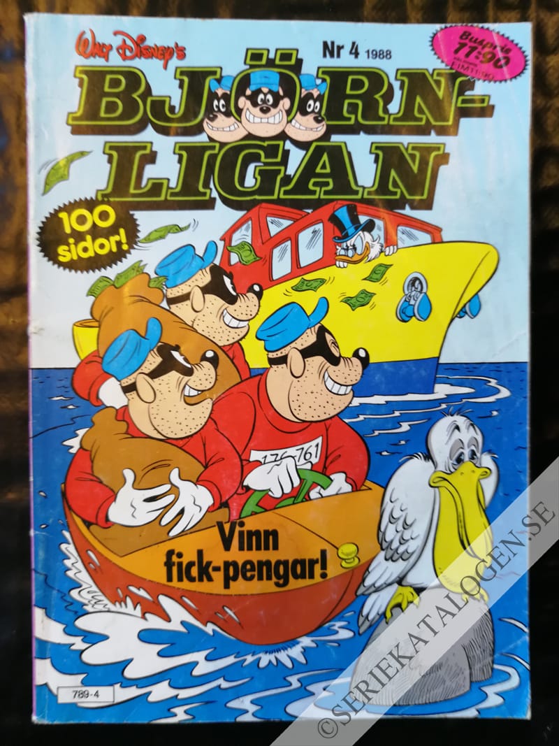 Framsida på Björnligan #4 (1988)