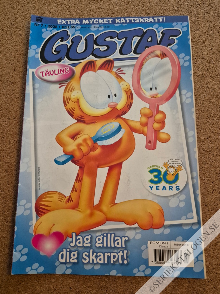 Framsida på Gustaf #7 (2008)
