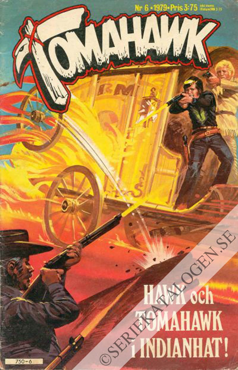 Framsida på Tomahawk #6 (1979)