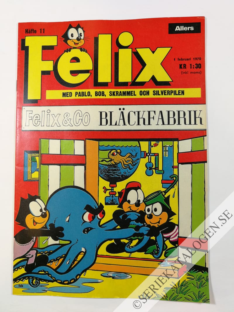Framsida på Felix #11 (1970)