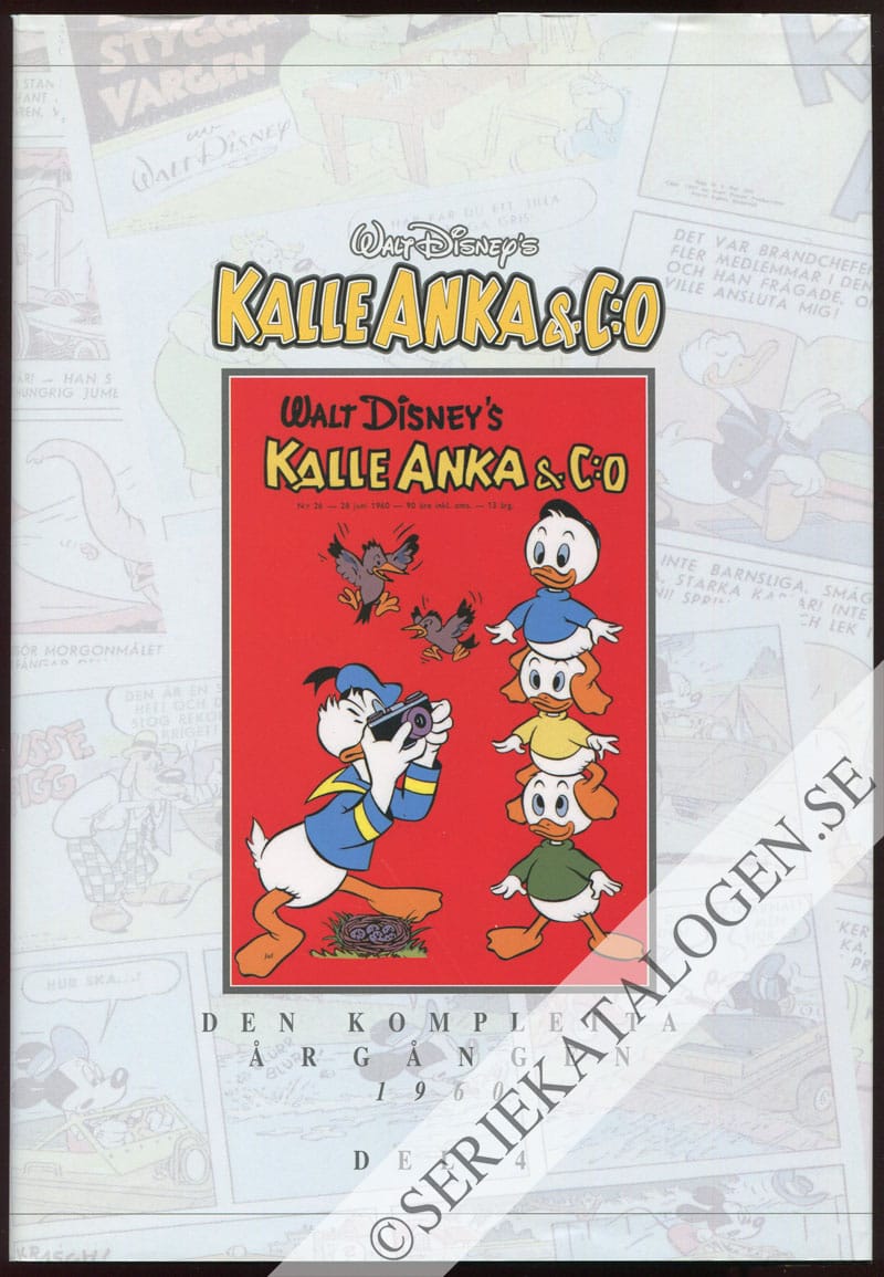 Framsida på Kalle Anka & C:o - den kompletta årgången 1960 del 4 (2006)