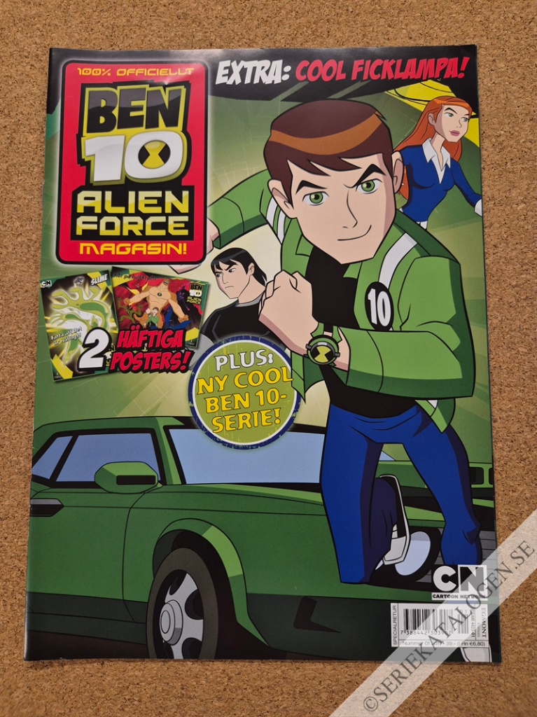 Framsida på Ben 10 magasin! #1 (2011)