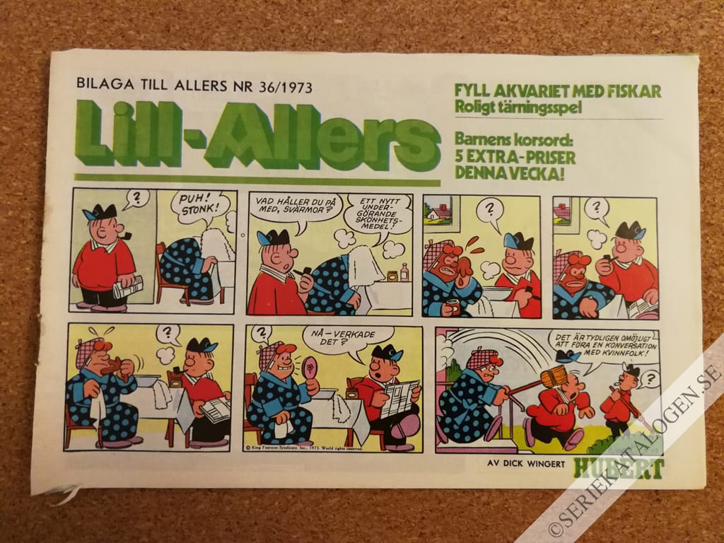 Framsida på Lill-Allers #36 (1973)