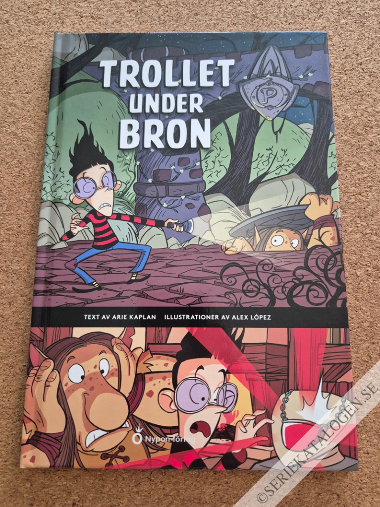 Framsida på Upptäck serier Trollet under bron (2022)