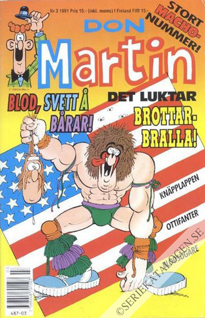 Framsida på Don Martin #3 (1991)