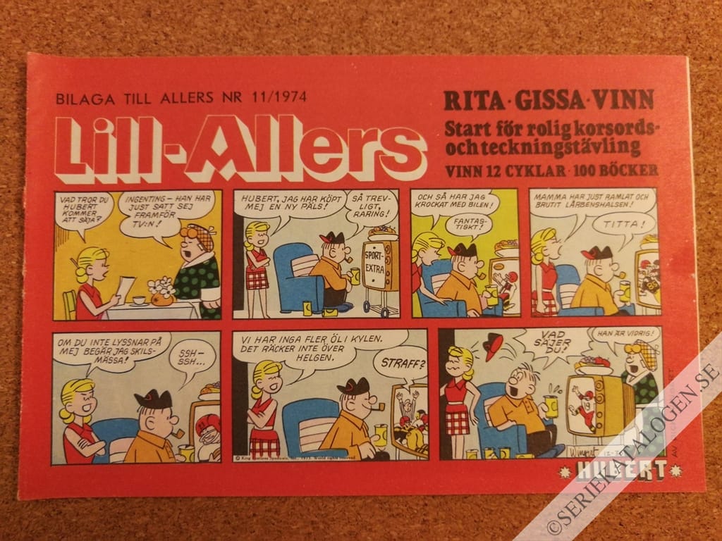 Framsida på Lill-Allers #11 (1974)