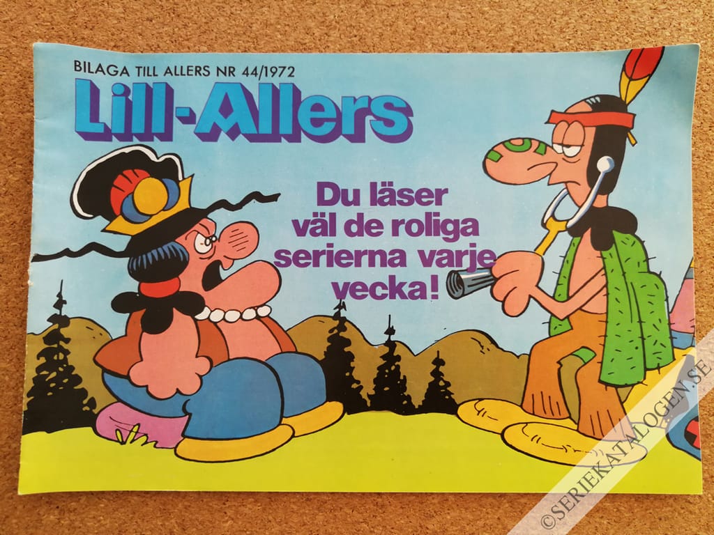 Framsida på Lill-Allers #44 (1972)