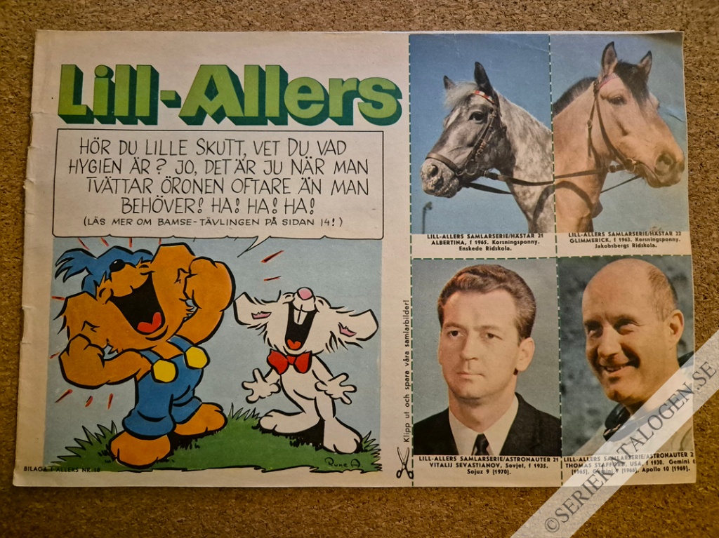 Framsida på Lill-Allers #18 (1971)
