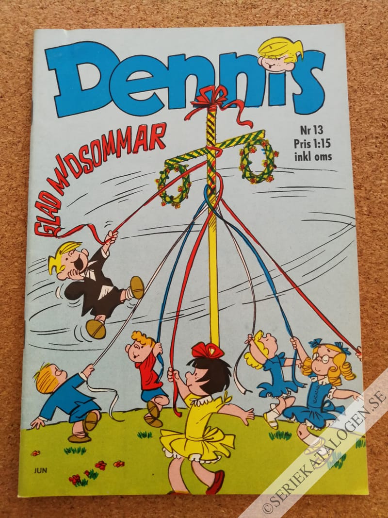 Framsida på Dennis #13 (1968)