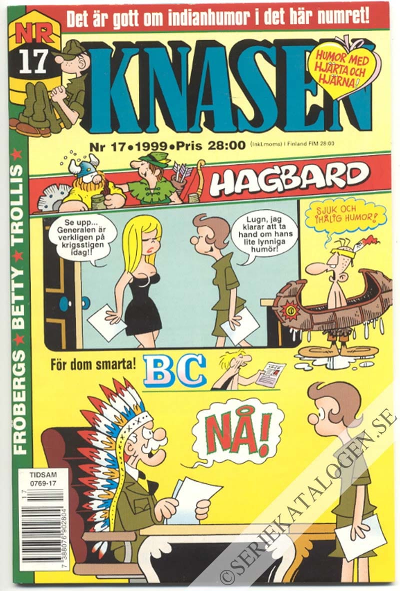 Framsida på Knasen #17 (1999)