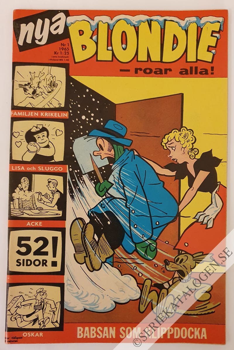 Framsida på Blondie #1 (1965)