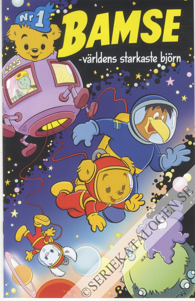 Framsida på Bamse #1 (2025)