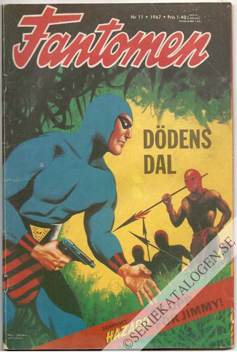 Framsida på Fantomen #11 (1967)