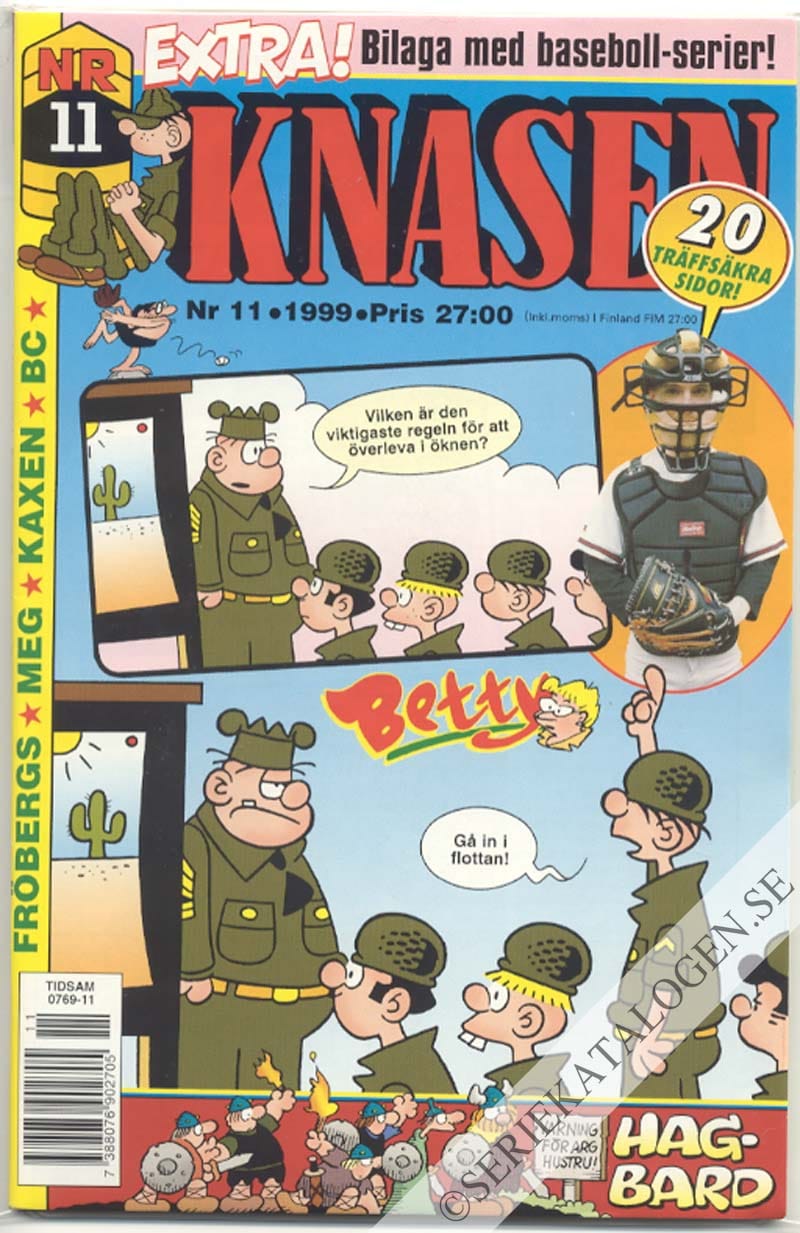 Framsida på Knasen #11 (1999)
