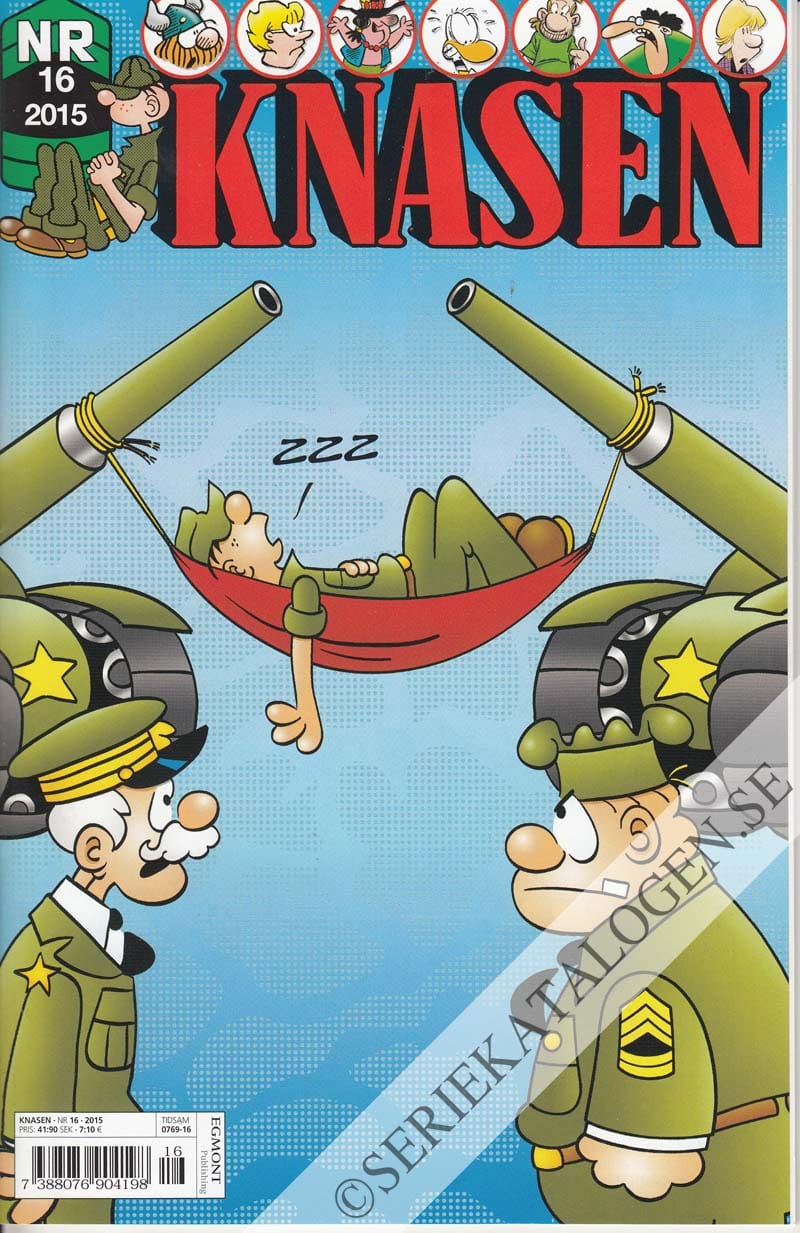 Framsida på Knasen #16 (2015)