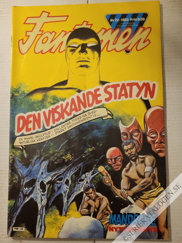 Framsida på Fantomen #22 (1983)
